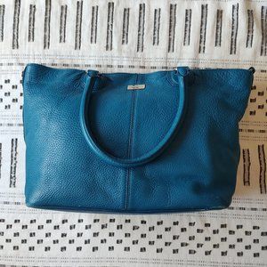 Peacock Blue Cole Haan Tote